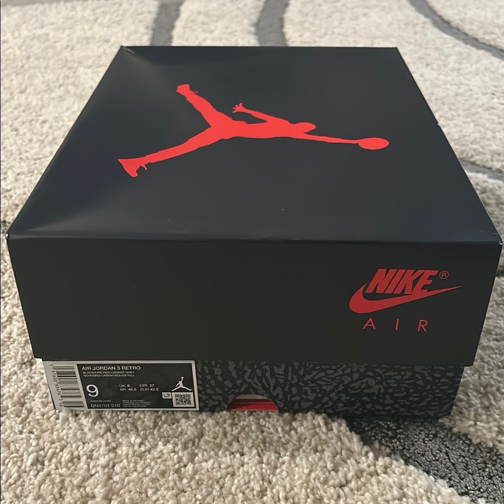Jordan 3 Black Cement - Picture 10 of 10